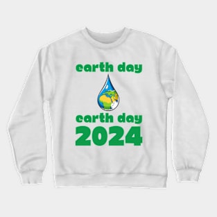 Teacher Earth day 2024  Everyday gift april 22 Rainbow Crewneck Sweatshirt